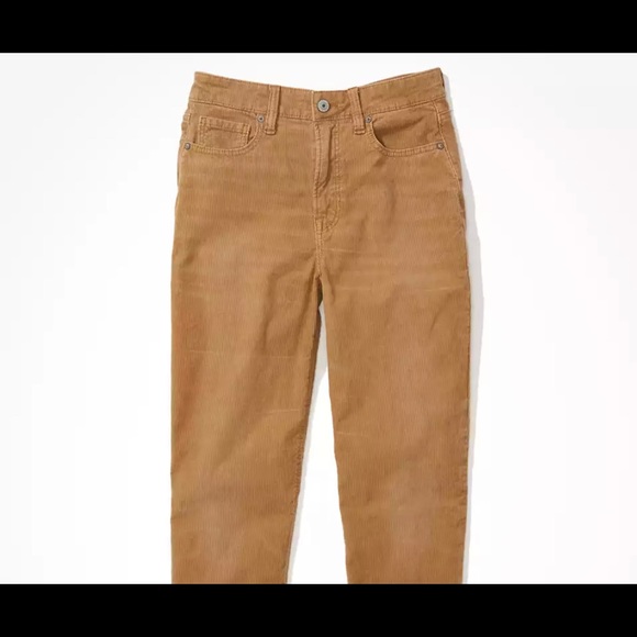 AE Corduroy high waisted straight leg pants - Picture 2 of 4